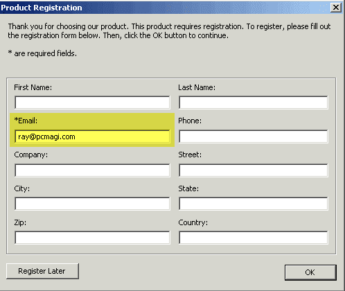 computer tuneup product activation